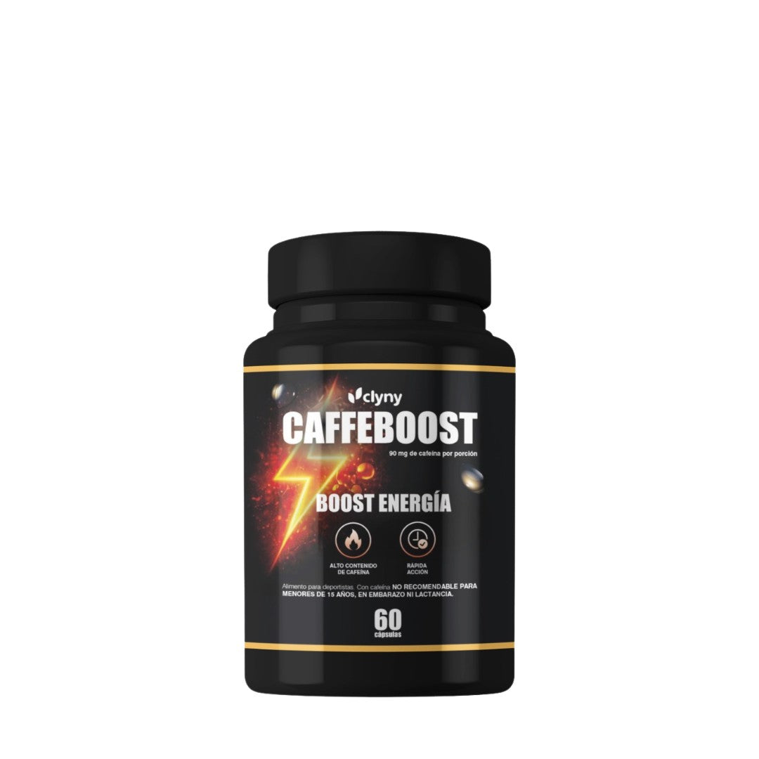 CaffeBoost - Cápsulas de Cafeína 90mg